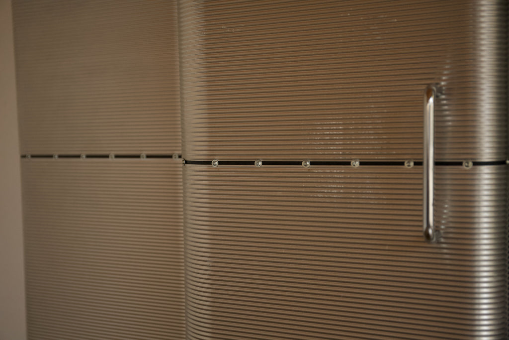 Aluminium Wardrobe by Kurt Thut for Pallucco, 1990