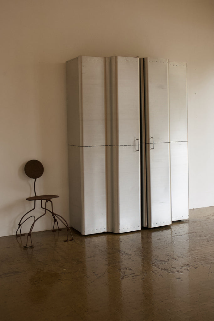 Aluminium Wardrobe by Kurt Thut for Pallucco, 1990