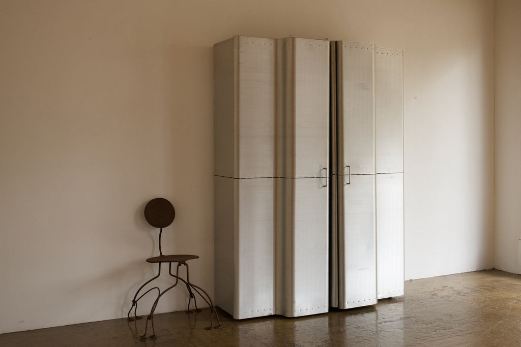 Aluminium Wardrobe by Kurt Thut for Pallucco, 1990
