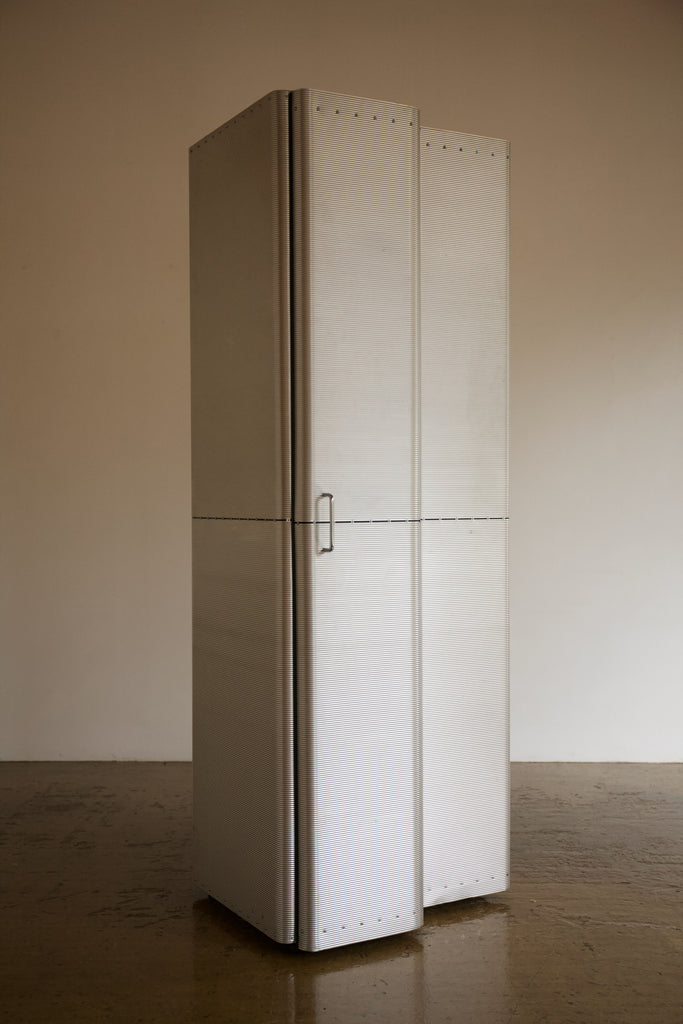 Aluminium Wardrobe by Kurt Thut for Pallucco, 1990