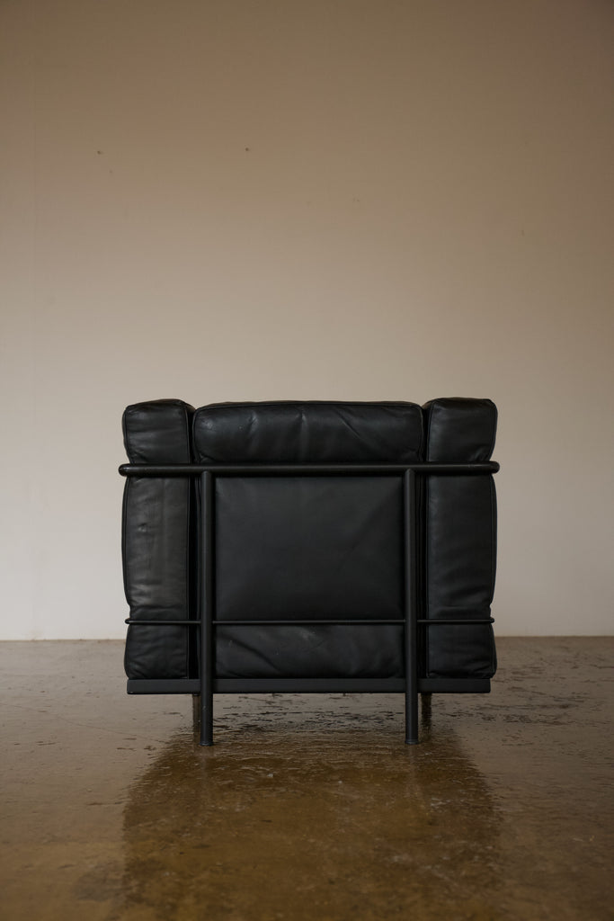 LC2 Leather Armchair, Le Corbusier, Perriand. & Jeanneret for Cassina