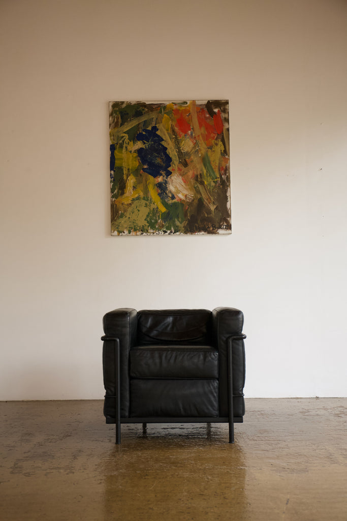 LC2 Leather Armchair, Le Corbusier, Perriand. & Jeanneret for Cassina