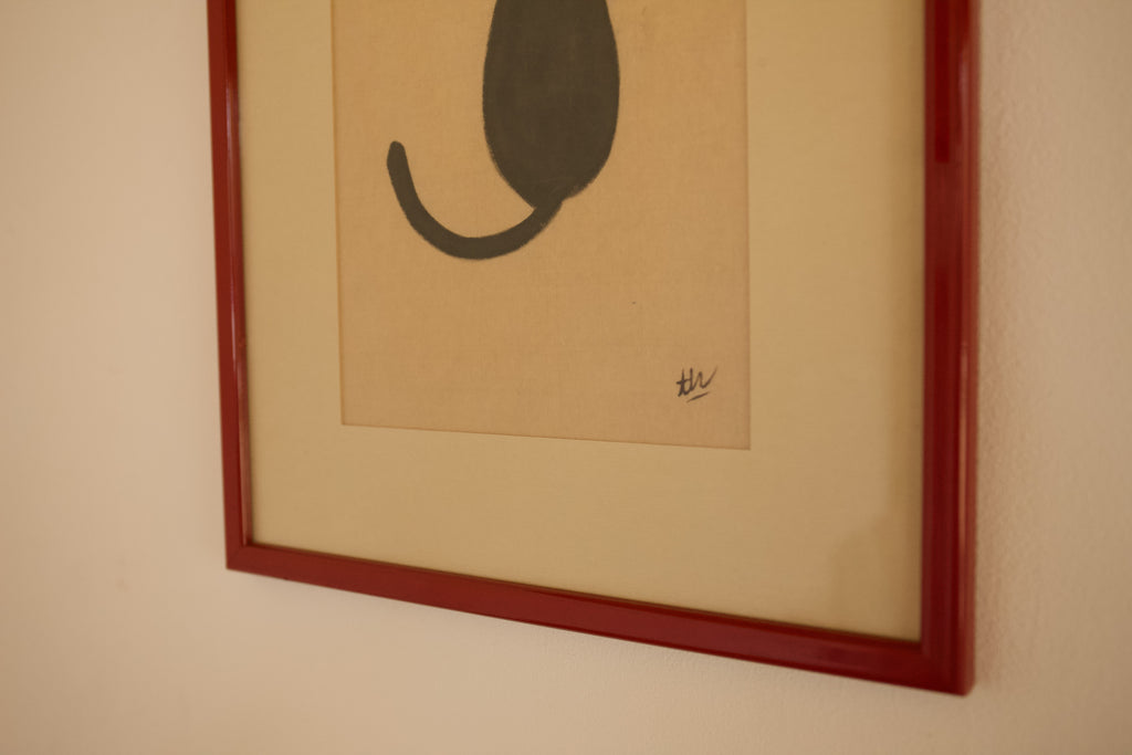 Cat and Mouse, Watercolour