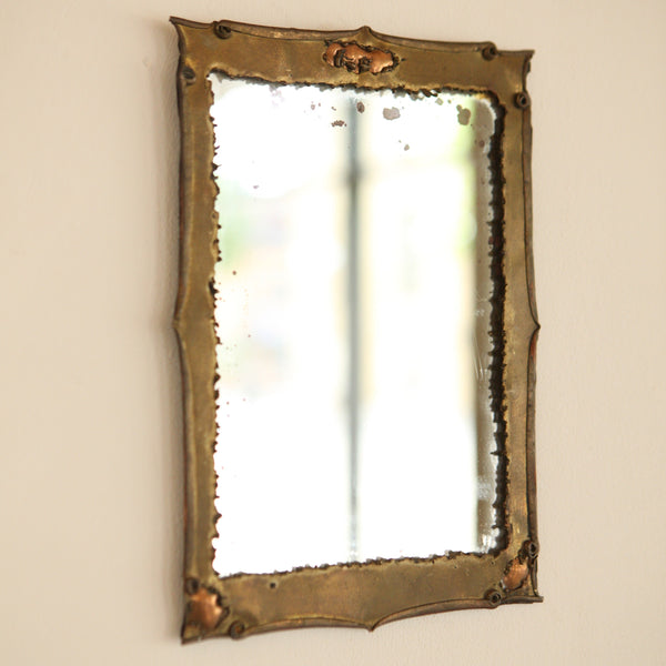 Brass and Copper Mirror