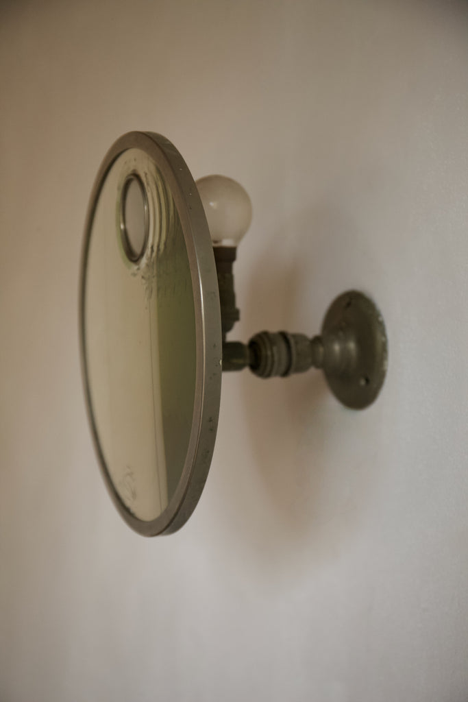 Art Deco Illuminating Wall Mirror