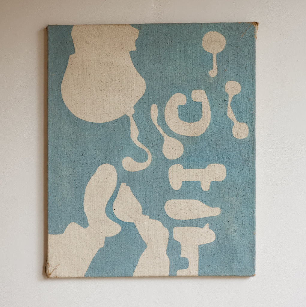 Dietrich Männel (1940-2011) Oil on Canvas 1978