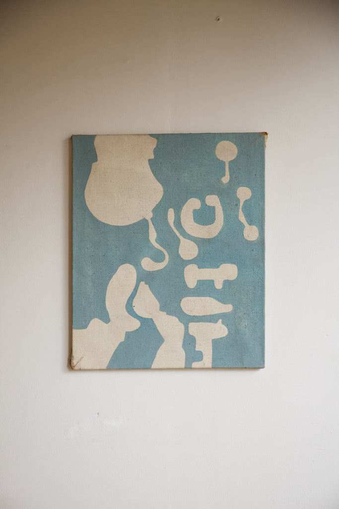 Dietrich Männel (1940-2011) Oil on Canvas 1978