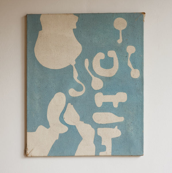 Dietrich Männel (1940-2011) Oil on Canvas 1978