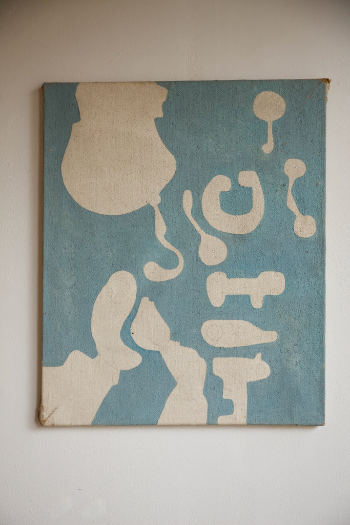 Dietrich Männel (1940-2011) Oil on Canvas 1978