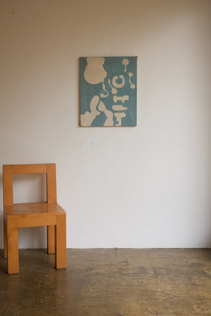 Dietrich Männel (1940-2011) Oil on Canvas 1978