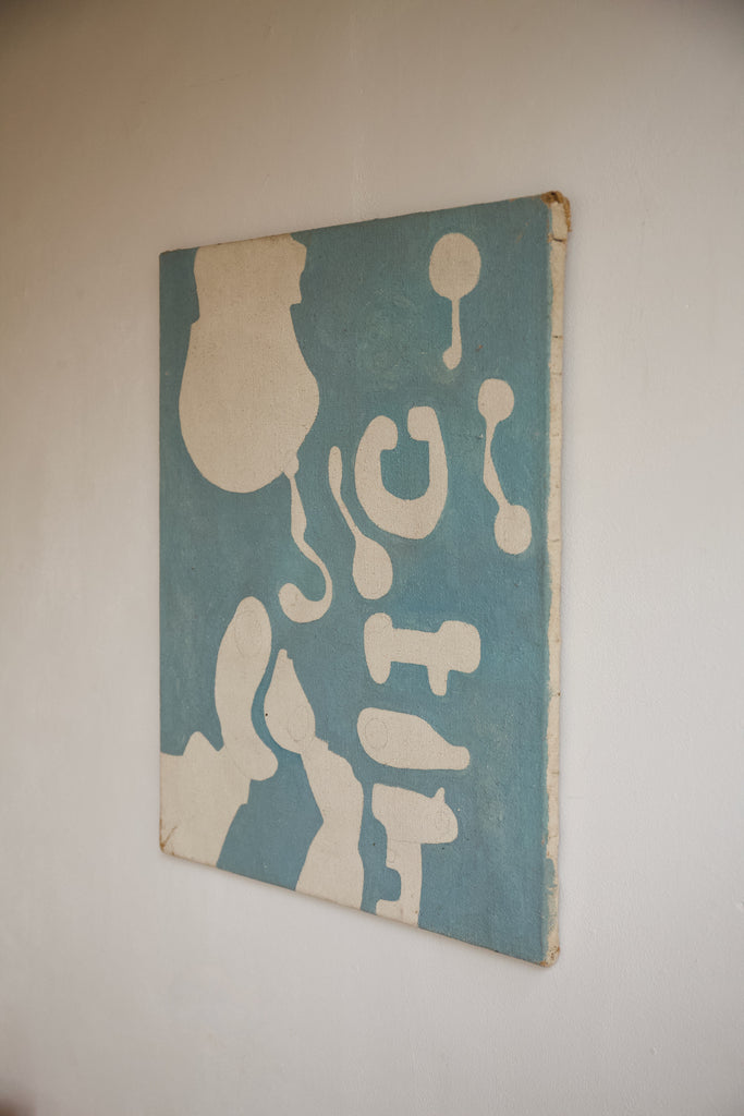 Dietrich Männel (1940-2011) Oil on Canvas 1978