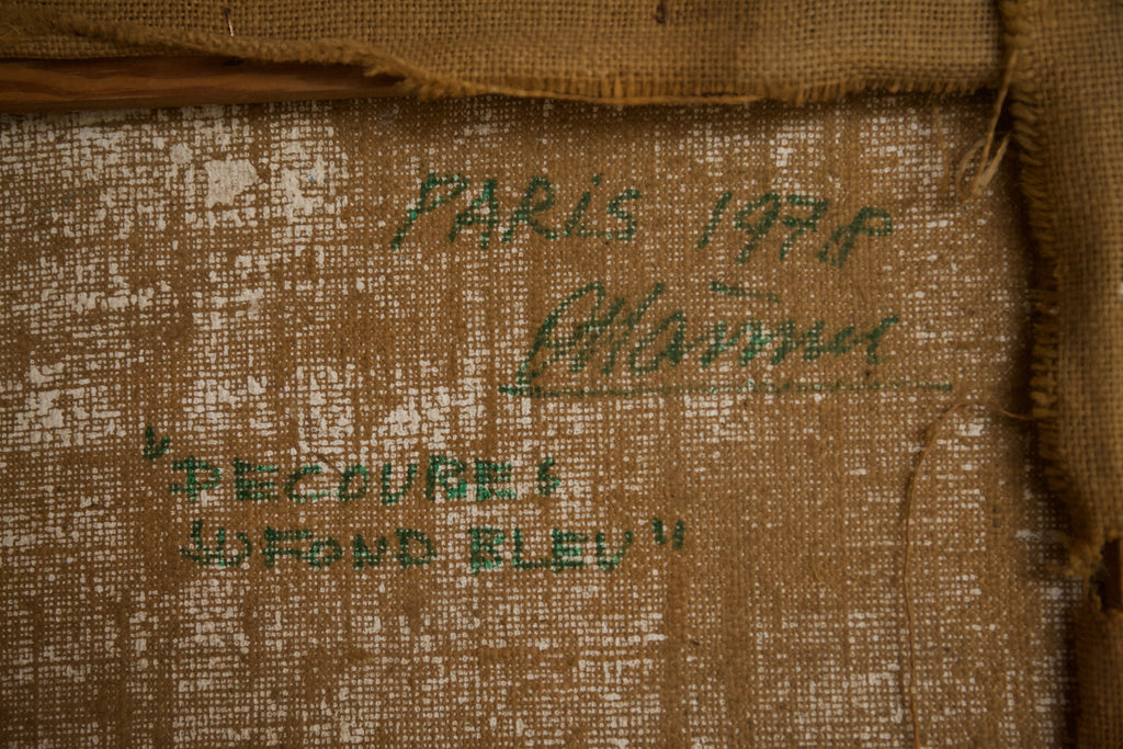 Dietrich Männel (1940-2011) Oil on Canvas 1978