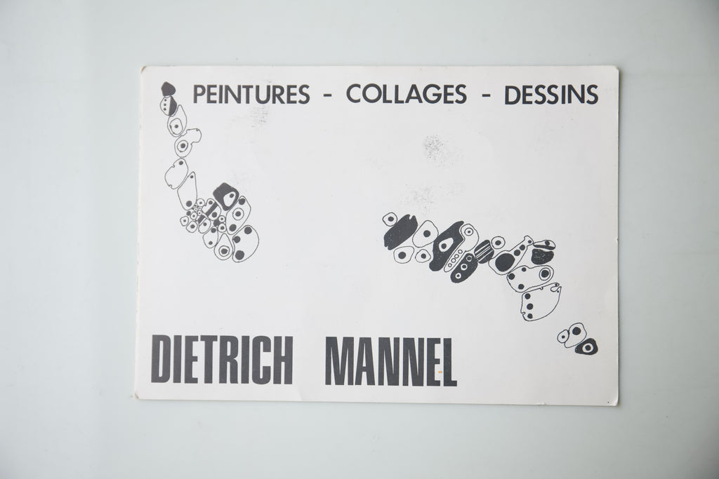 Dietrich Männel (1940-2011) Oil on Canvas 1978