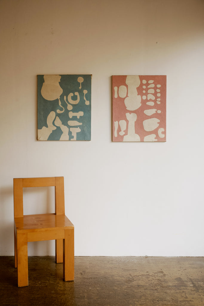 Dietrich Männel (1940-2011) Oil on Canvas 1978