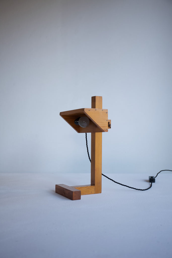 1970's Constructivist Table Lamp