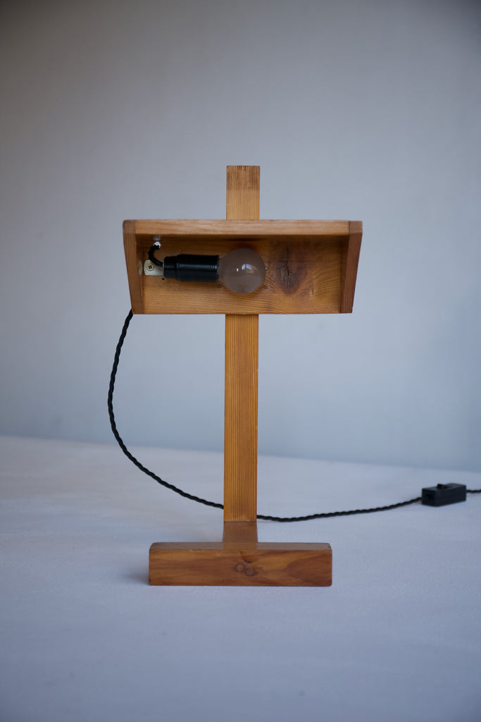 1970's Constructivist Table Lamp