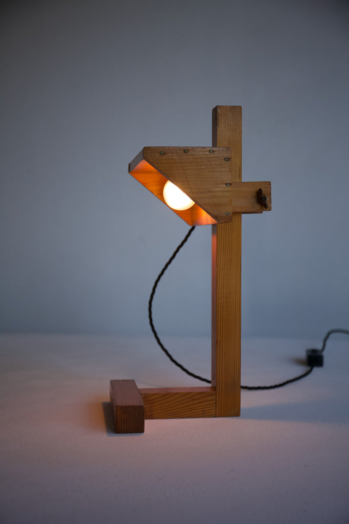 1970's Constructivist Table Lamp