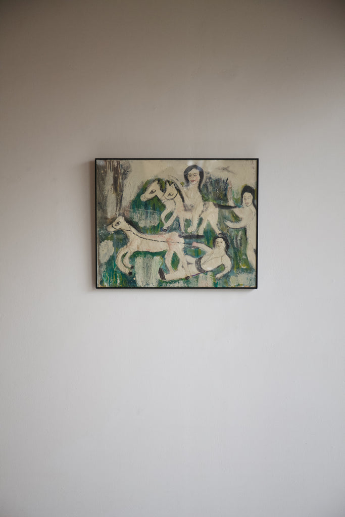 Avant-garde Oil On Board