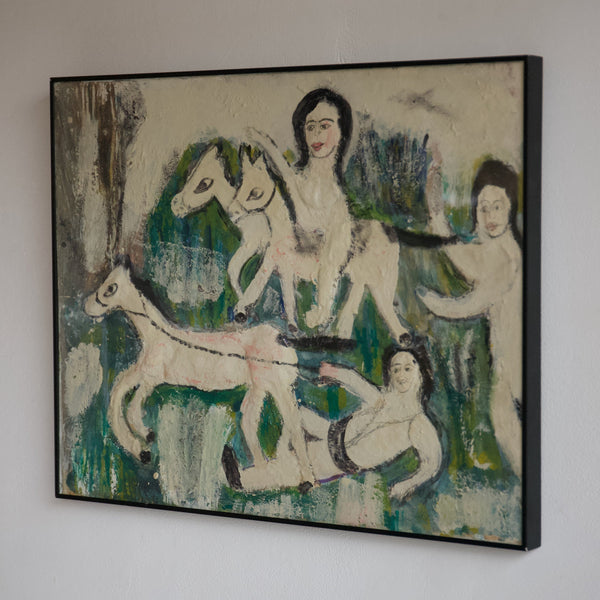 Avant-garde Oil On Board