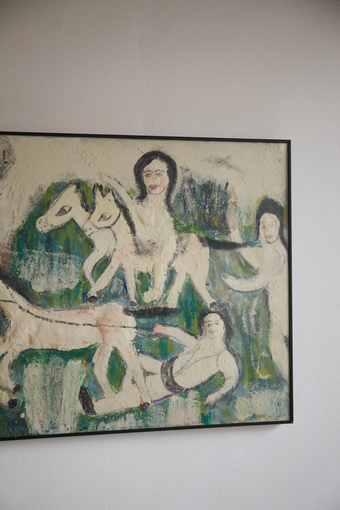 Avant-garde Oil On Board