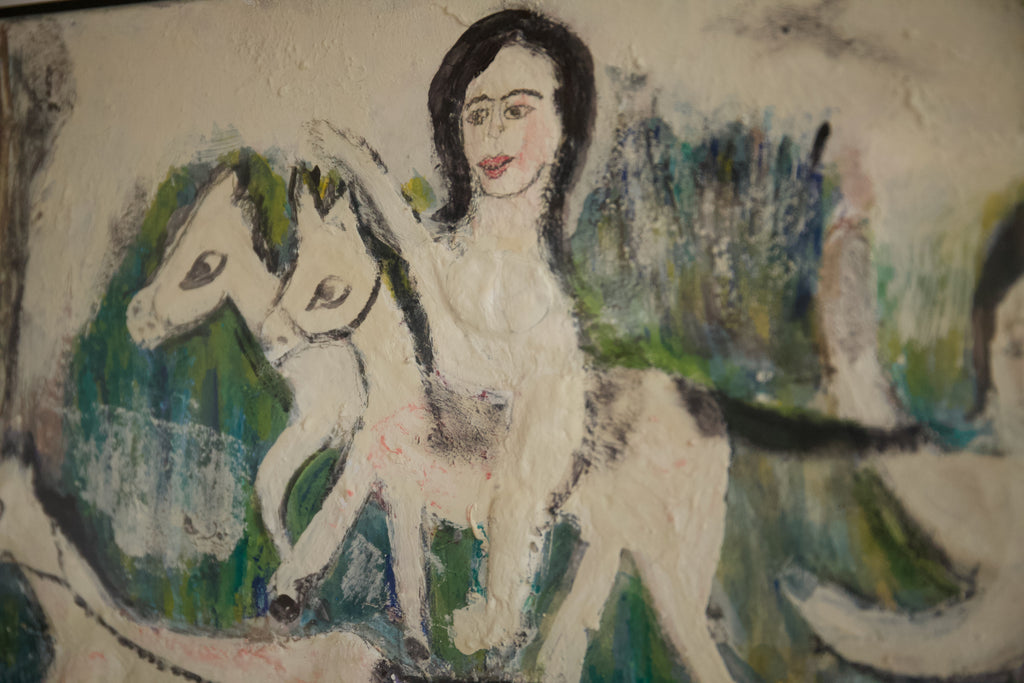 Avant-garde Oil On Board