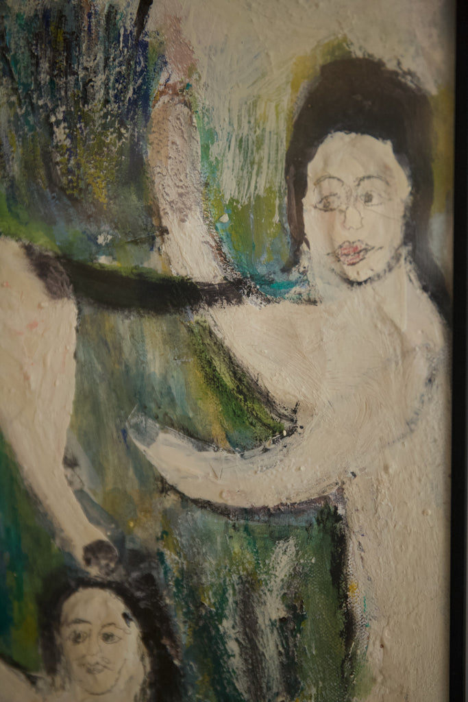 Avant-garde Oil On Board