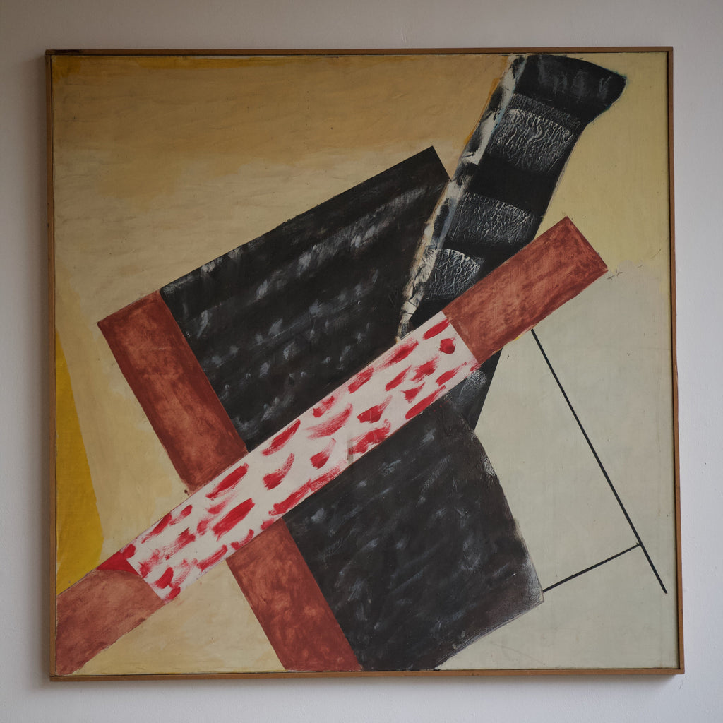 Abstract, Oil On Canvas