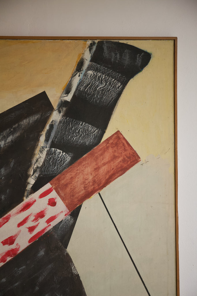 Abstract, Oil On Canvas