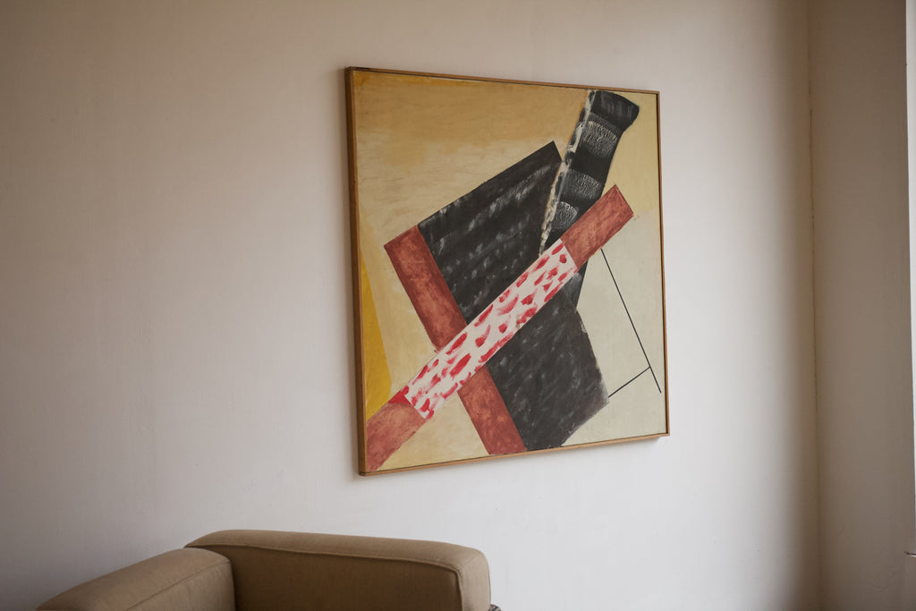 Abstract, Oil On Canvas