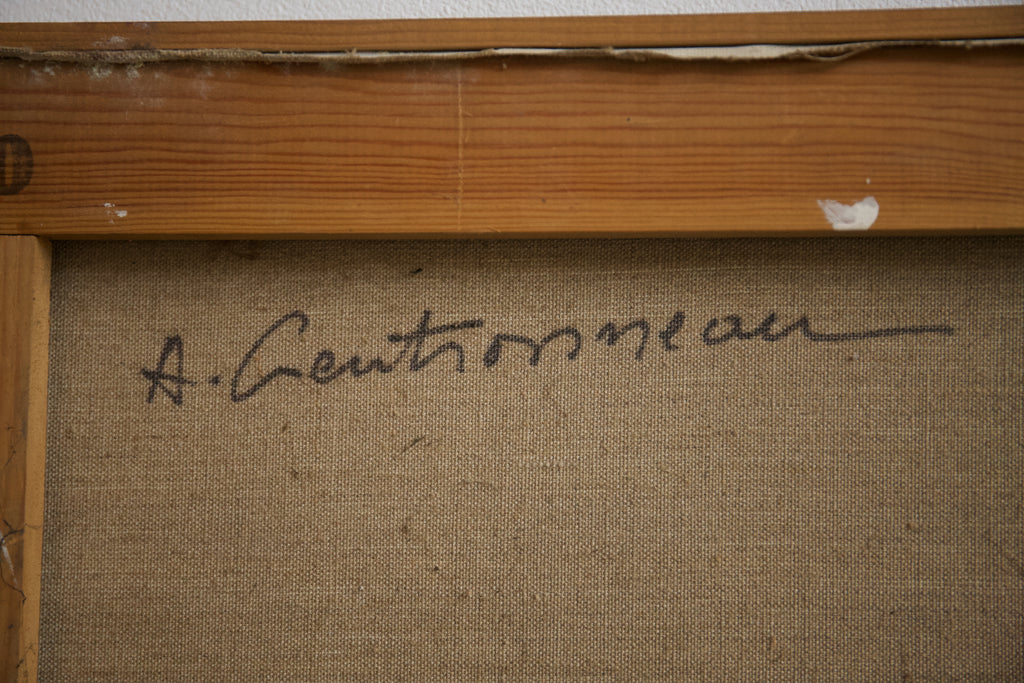 Abstract, Oil On Canvas