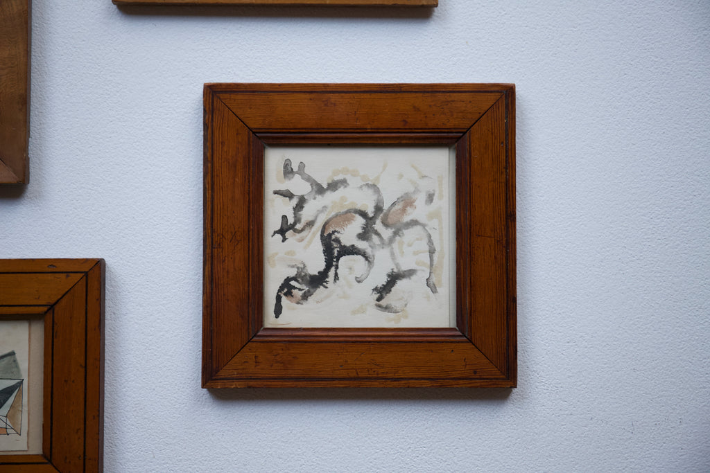 Set of 4 Small Framed Paintings