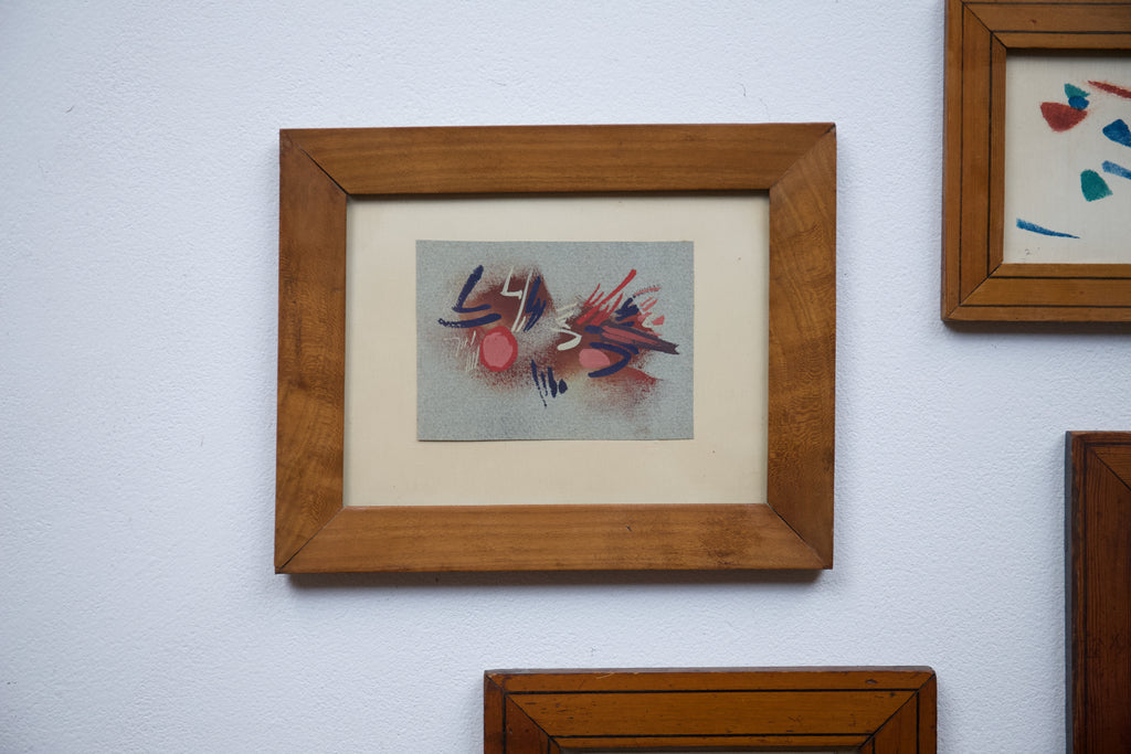 Set of 4 Small Framed Paintings