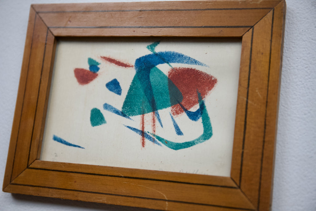 Set of 4 Small Framed Paintings