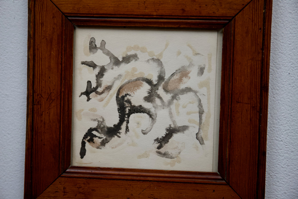 Set of 4 Small Framed Paintings