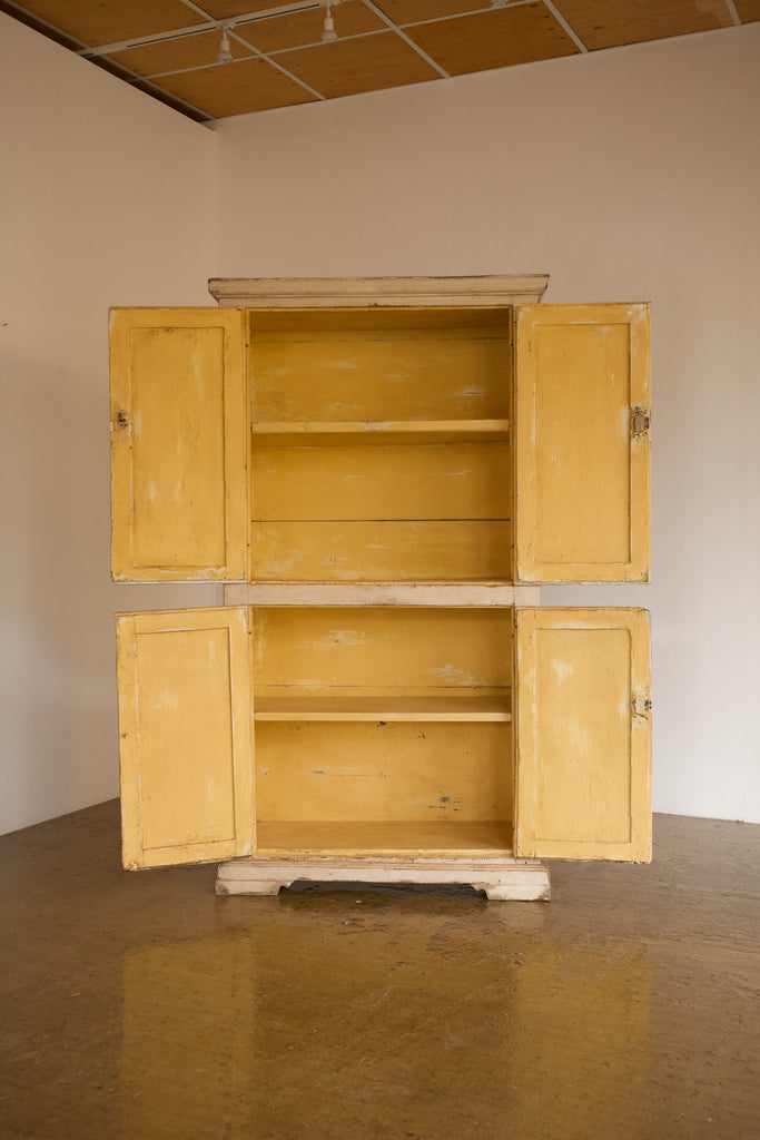 19th Century Trompe L'oeil Cupboard