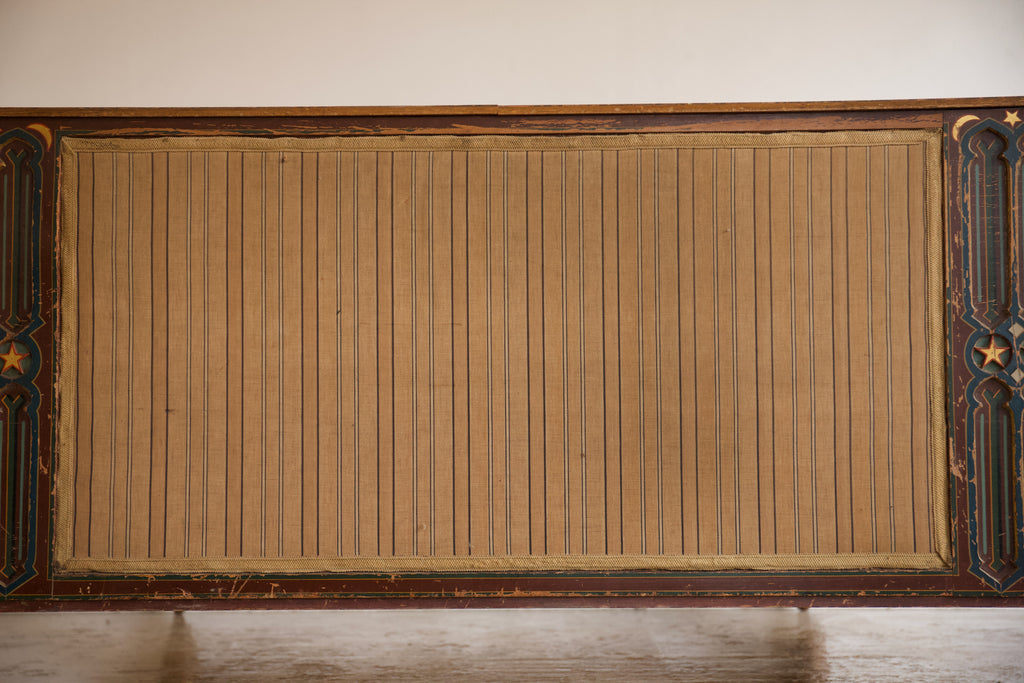 Hand Painted Arts & Crafts Double Bed