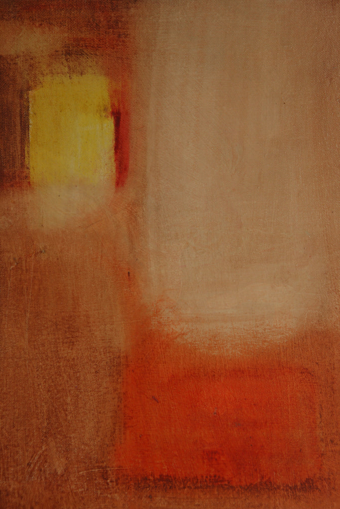 LJ Connor Abstract, Oil on Board