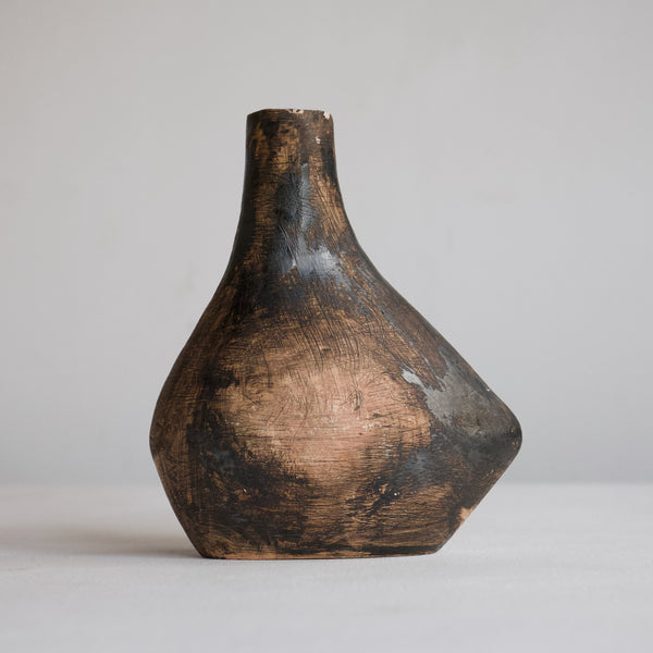 Asymmetric Ceramic Vessel
