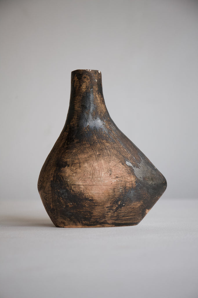 Asymmetric Ceramic Vessel