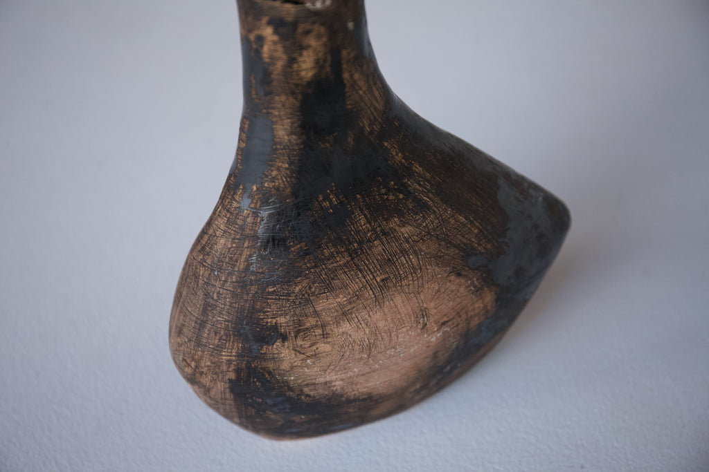 Asymmetric Ceramic Vessel