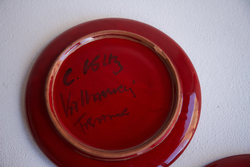 Set of Charles Voltz Salad Plates, 1960's