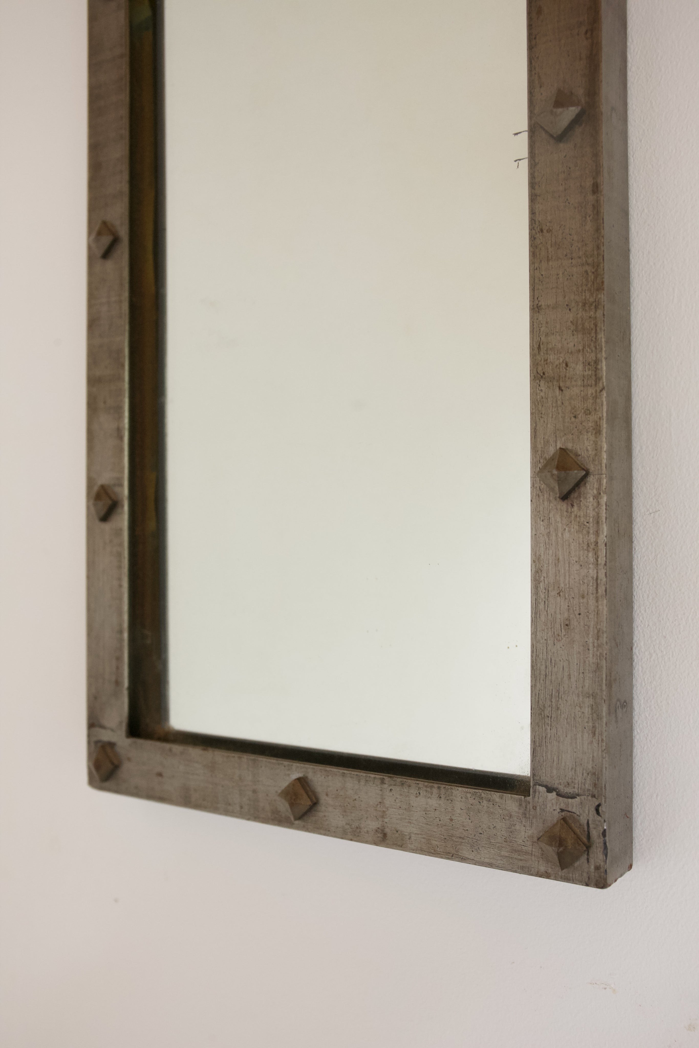 Studded Metal Mirror – The Peanut Vendor Ltd