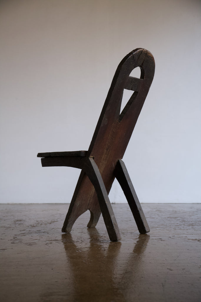 19th Century Plank Back Chair