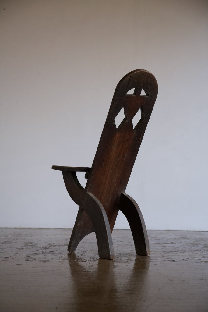 19th Century Plank Back Chair