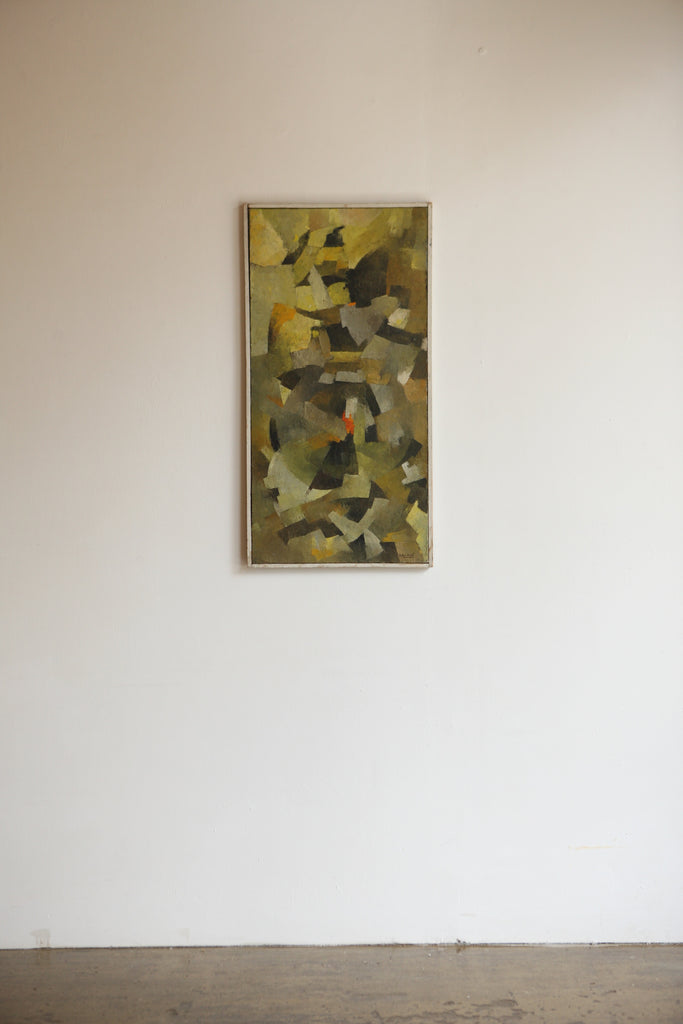 Cubist Oil on Canvas, Laviolle
