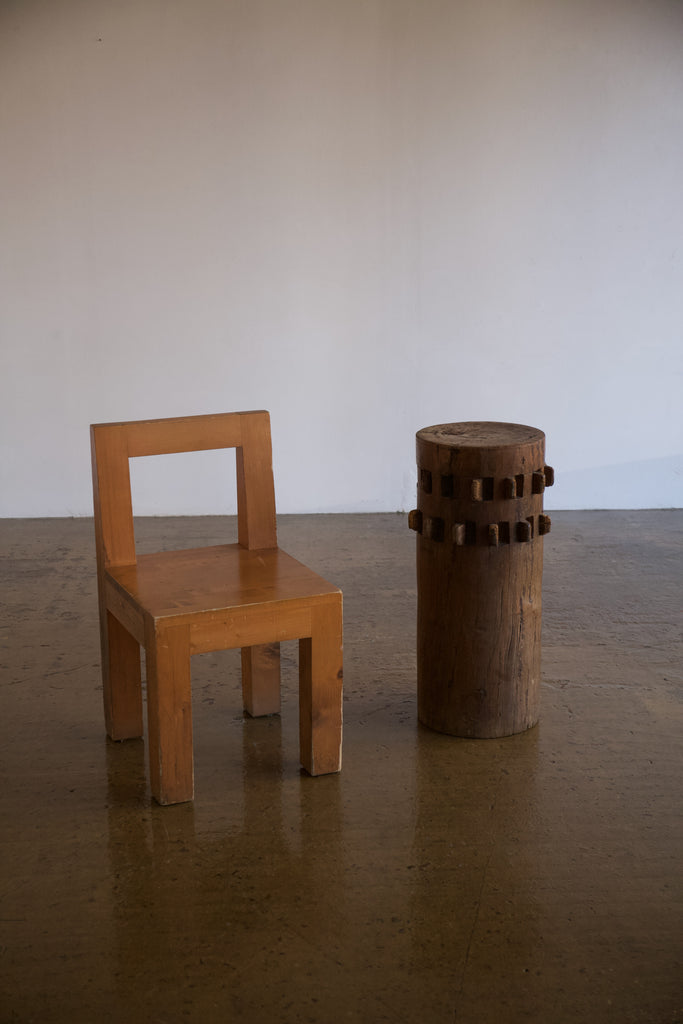 Antique Sugar Mill Grinder Plinth