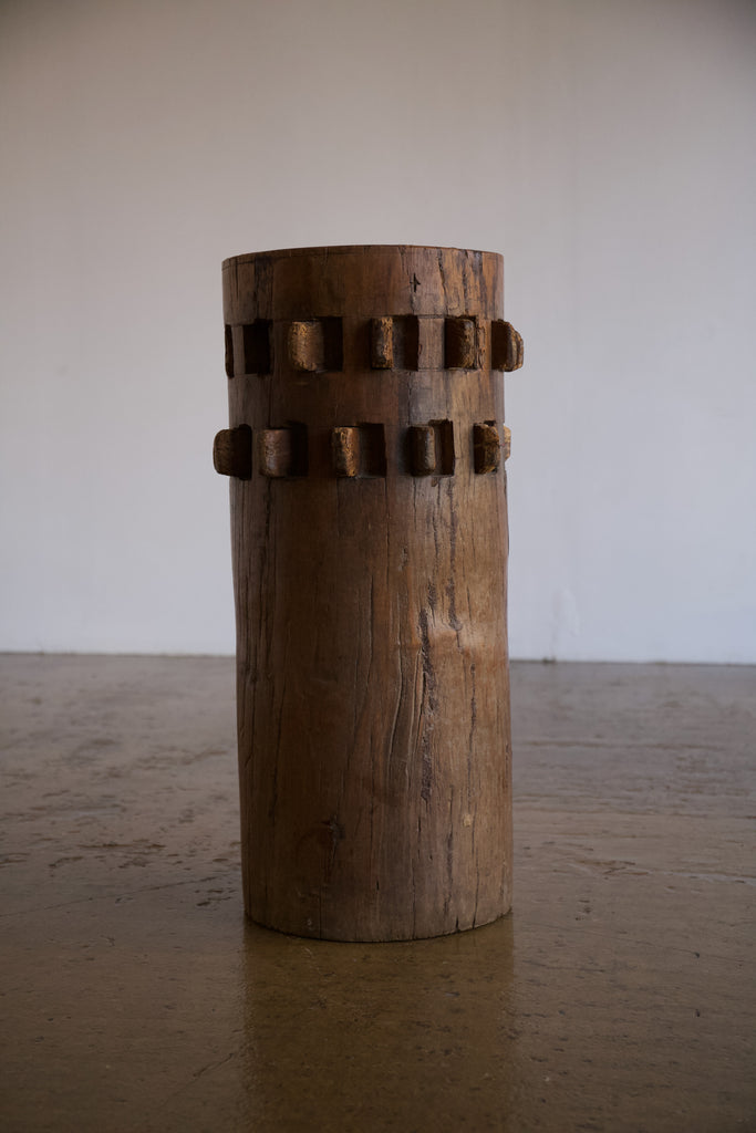 Antique Sugar Mill Grinder Plinth