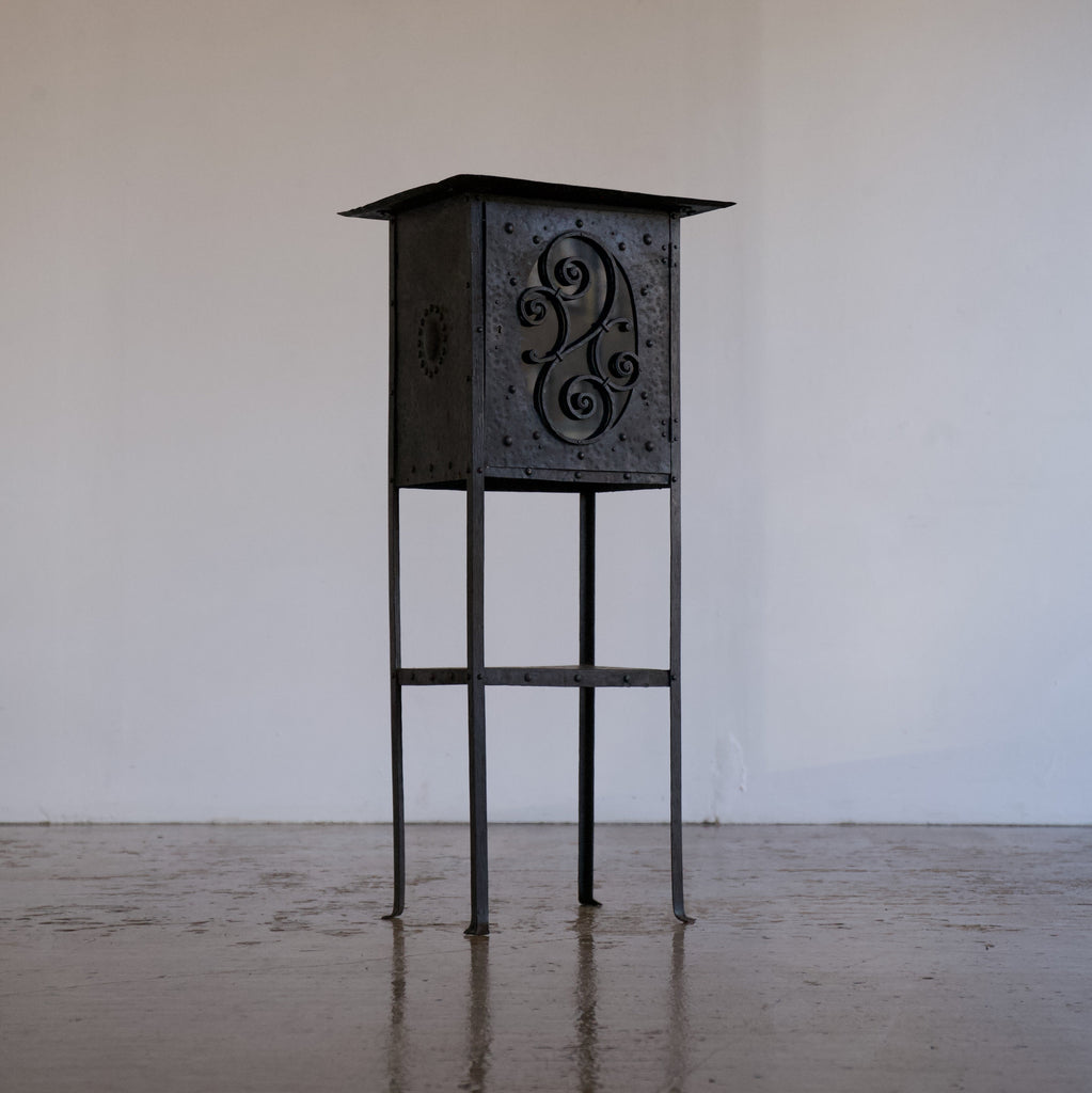 Arts and Crafts Metal Cabinet, circa 1900's