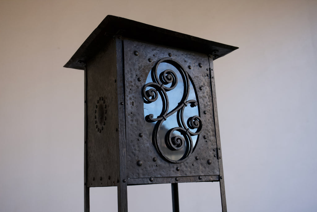 Arts and Crafts Metal Cabinet, circa 1900's