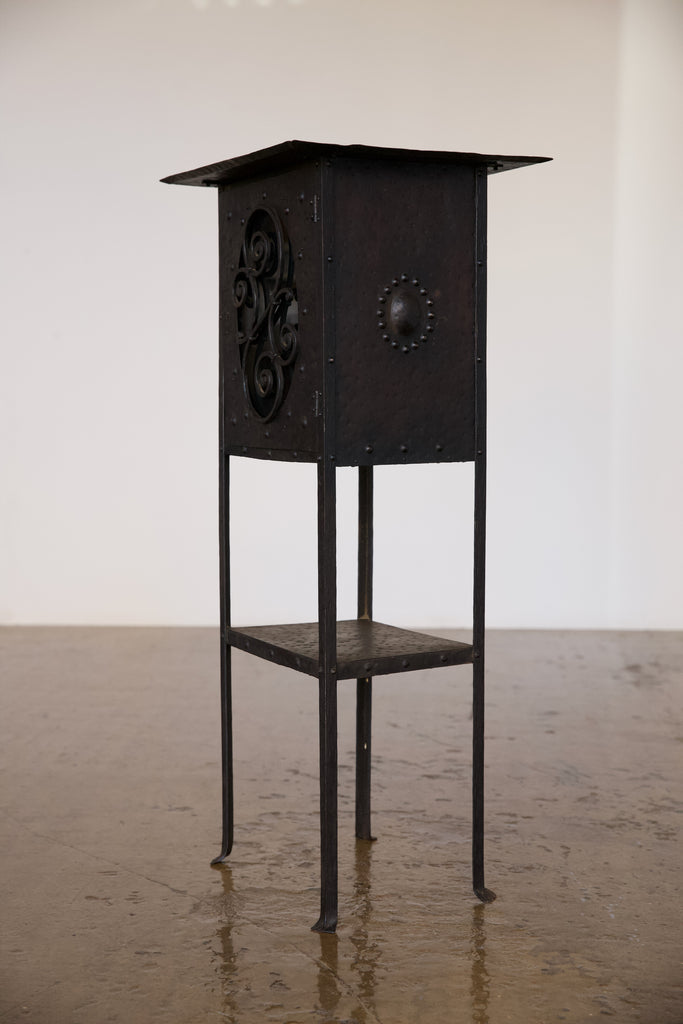 Arts and Crafts Metal Cabinet, circa 1900's